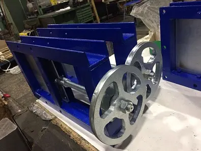 Затвор шиберный 3Ш-700х700-П  - фото 11 Затвор шиберный 3Ш-700х700-П  - изображение 11